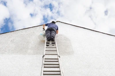 Peinture extérieure à Cremeaux — façades et ravalement
